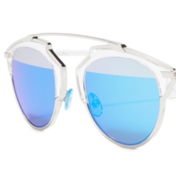 Dior So Real 48mm Modified Aviator Sunglasses